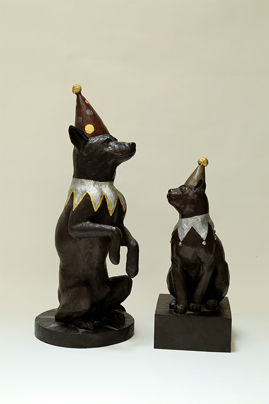 サーカスの動物（犬・猫）